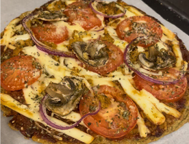 Pizza sin Harinas
